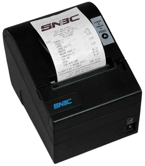 Thermal printer for receipts